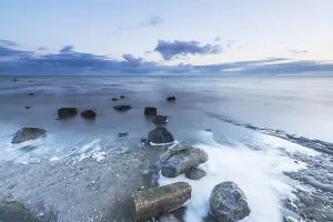 Europe Coastal Scenes Drucke: Wierumerwad, Wadden sea