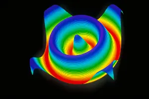 Colorful Geometry Drucke: 3-d surface