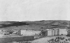 American Iconic Landmarks Drucke: The Alamo, 1885