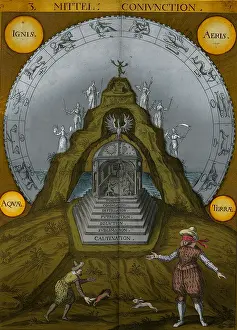 Alchemy Art Drucke: Alchemy, The Four Elements