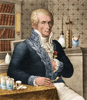 Italian Physicist Drucke: Alessandro Volta, Italian Physicist