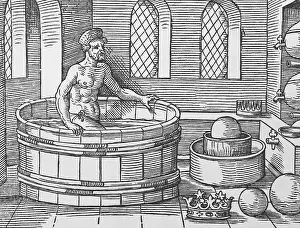 Ancient Greek Mathematician Drucke: Archimedes and Hydrostatics