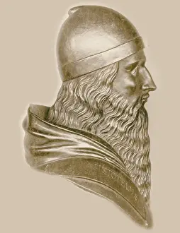 4th Century BC Greece Drucke: Aristotle, Ancient Greek Philosopher and Polymath