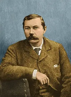 Arthur Conan Doyle Biography Drucke: Arthur Conan Doyle, Scottish Author