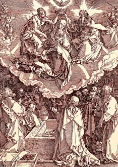 Christian Art Illustrations Drucke: Assumption of Mary