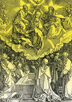 Christian Art Illustrations Drucke: Assumption of Mary