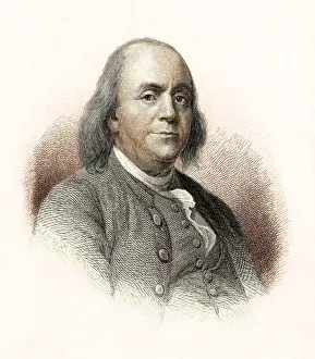 Historical Figure America Drucke: Benjamin Franklin, American Polymath