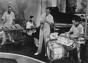 African American Musicians Drucke: The Benny Goodman Quartet