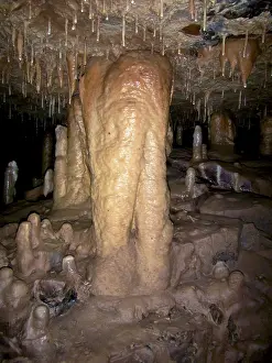 Stalactite Formation Drucke: Cave Formations, Ozarks