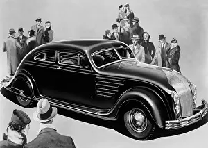 Classic USA Automobiles Drucke: Chrysler Airflow