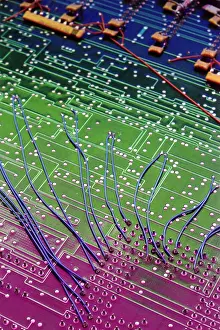 Circuit Board Components Drucke: Circuit board