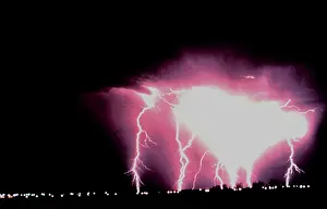 Cloud To Ground Lightning Drucke: Cloud-To-Ground Lightning