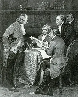 American Revolution Leaders Drucke: Committee of Five, Declaration of Independence