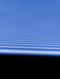 Beugung eines Laserstrahls