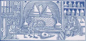 Alternative Medicine History Drucke: Distillation, Middle Ages