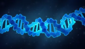 Double Helix Structure Drucke: DNA Illustration