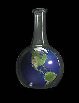 Environmental Conservation Drucke: Earth In A Beaker