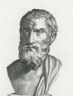Ancient Greek Philosophy Drucke: Epicurus, Greek Philosopher
