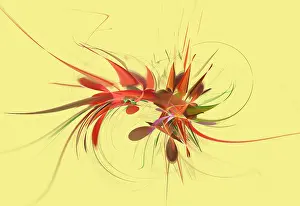 Abstract Fractals Drucke: Fractal Flame