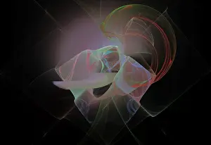 Abstract Fractals Drucke: Fractal Flame