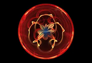 Fractal Artwork Drucke: Fractal Flame