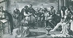 Famous Physicist Drucke: Galileo's Gravity Experiment