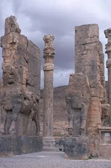 Gerahmter Druck : Tor von Xerxes Gerahmter Druck : Tor von Xerxes