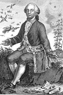 Historical Figures In Science Drucke: Georges Leclerc, Comte de Buffon, French Polymath