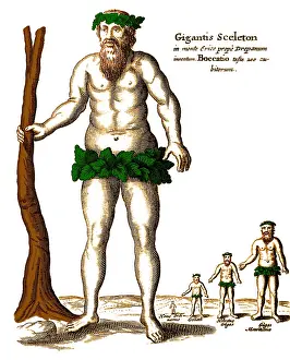 Athanasius Kircher Artwork Drucke: Giants, Legendary Creatures