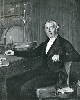 Danish Physicist Drucke: Hans Christian Orsted, Danish Physicist