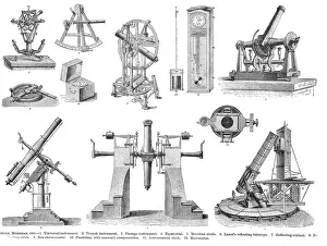 Ancient Astronomy Tools Drucke: Historical Astronomy Instruments