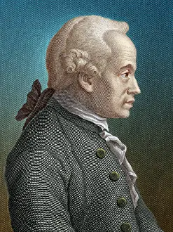 Immanuel Kant, deutscher Philosoph.