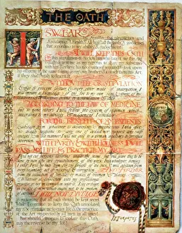 Internationales Code der ärztlichen Ethik, Hippokratischer Eid, 1949