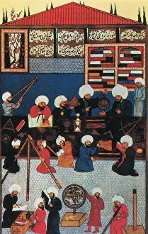 Ancient Astronomy Art Drucke: Islamic Astronomers