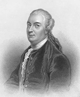 Black And White Historical Illustration Drucke: James Bruce, Scottish Explorer