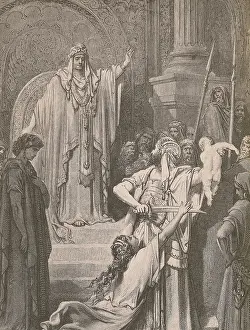 Historical Images Drucke: Judgment of Solomon