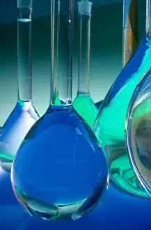 Science Lab Equipment Drucke: Laboratory Glassware