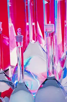 Science Laboratory Equipment Drucke: Laboratory glassware