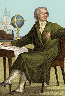 Famous Mathematicians Drucke: Leonhard Euler, Swiss Mathematician