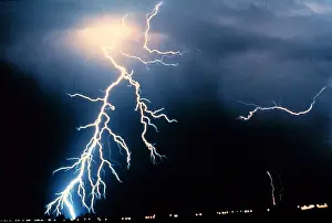 Thunderstorm Weather Drucke: Lightning