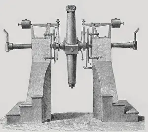 Astronomy Equipment Drucke: Meridian Circle