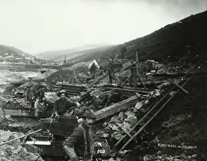 Klondike Gold Rush Drucke: Mining for Gold