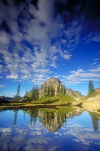 Mountain Landscapes Drucke: Pinnacle Peak