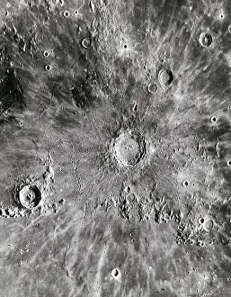 Lunar Surface Features Drucke: Moon Surface