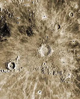 Moon Surface Features Drucke: Moon Surface
