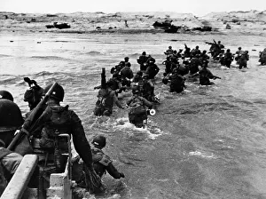 WWII Allied Forces Drucke: Normandy Landing