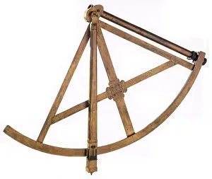 Historical Astronomy Tools Drucke: Quadrant, 17 Century