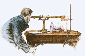 German Chemist Drucke: Robert Bunsen, German Chemist