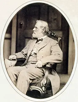 Robert E Lee Drucke: Robert E. Lee, Confederate Army Commander