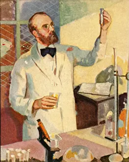 Microbiologist History Drucke: Robert Koch, German Bacteriologist